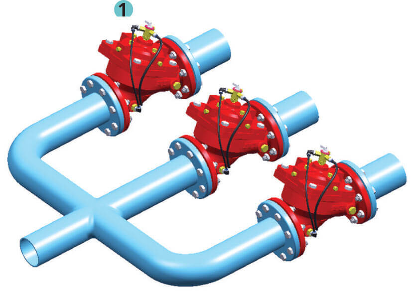 Hydraulic Control Valve 200-M Series Network Aplication