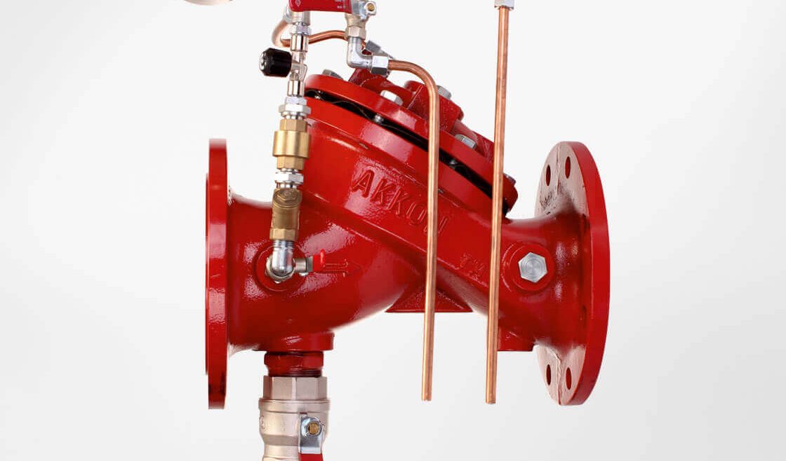 Elektrik Tesiri İle Çalışan Deluj Vana Yangın Söndürme Vanaları Urun