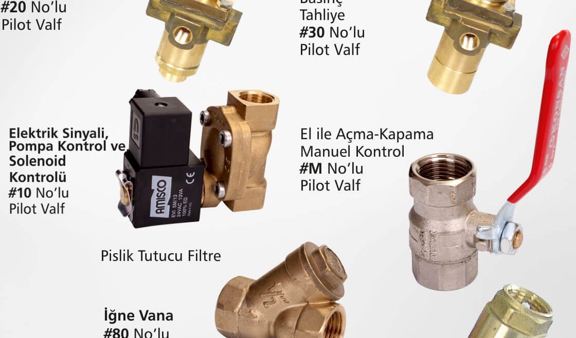 Yangın Vanası Pilot Devre Parçaları